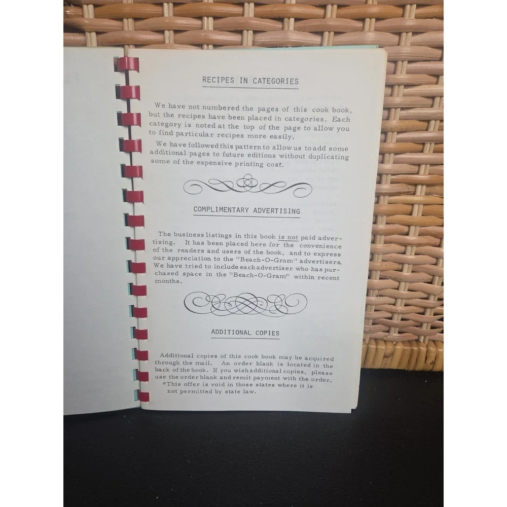 Pleasure Island Cookbook Carolina Beach, NC 1975 Ellen Hester Photos History